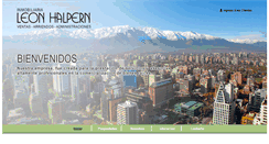Desktop Screenshot of halpern.cl